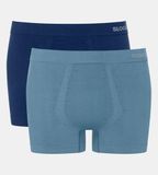 Sloggi Retro Pants GO Smooth Short Herenondergoed (2 stuks), Meerdere kleuren 3, XXL
