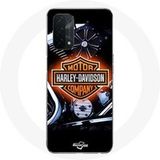 Oppo A74 5G Harley Davidson autobedrijf logo Maniacase Hoesje