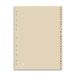 Oxford Tabbladen A4 Beige Karton 240 g/m² 26 Posities