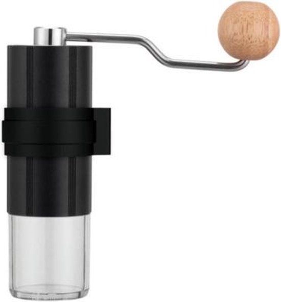 Dualit Koffiemolen Handmatig - Zwart - RVS