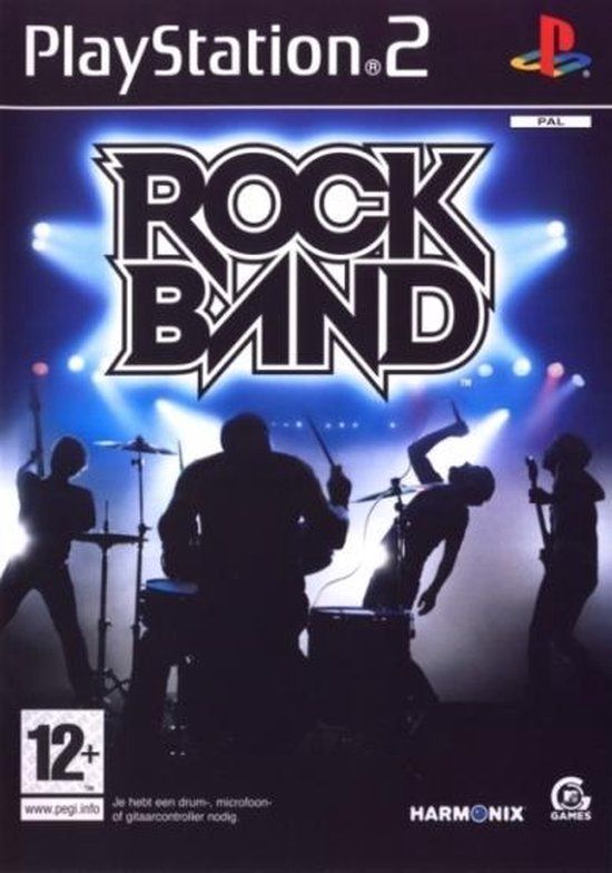 Electronic Arts Rock Band - PlayStation 2 - Muziek - Standard edition - DVD-ROM