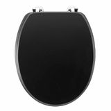 Douceur d'Intérieur Matteis wc-bril, 37 x 44 cm, MDF mat, effen, zwart