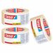 Tesa 4x rollen afplaktape/schilderstape 50 mm x 50 m