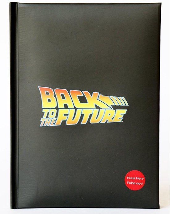 Merkloos Back to the Future: Logo Light Up Notebook