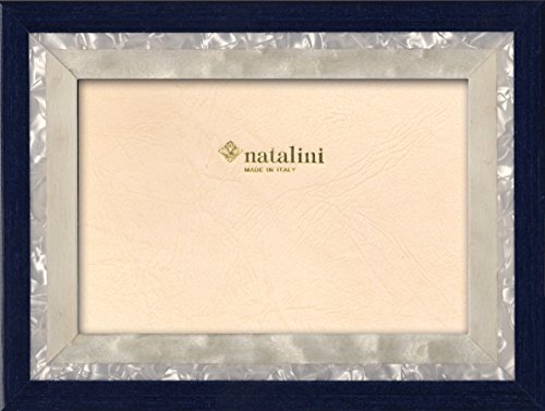 Natalini NEREIDE BLU SCURO 10X15 fotolijst met ondersteuning voor tafel, Tulipwood, donkerblauw, 10 x 15 x 1,5