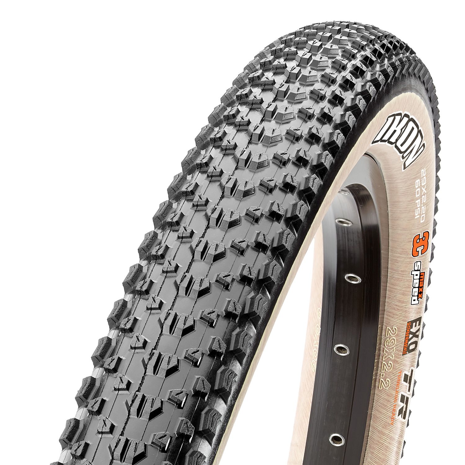 Maxxis Ikon 27.5 x 2.20 (55-584) Buitenband - Zwart/Beige