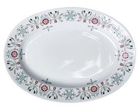 Rörstrand Swedish Grace Winter serveerbord, porselein, meerkleurig, 32 cm