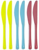 Plasticforte Messen - kunststof - 6x - herbruikbaar plastic - 19 cm