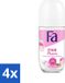 Fa Pink Passion Déodorant Roll-on 50 ml (4 pièces)