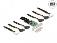 DeLOCK 90077 interfacekaart/-adapter Intern U.2