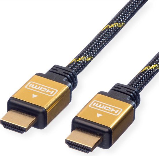 ROLINE GOLD HDMI HighSpeed Kabel met Ethernet, M-M, 1,5 m