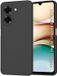 Techsuit Soft Flex Silicone Back Cover for Xiaomi Redmi A5 4G - Black