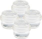 AMIG Deurstopper/deurbuffer - 4x - D33mm - zelfklevend - transparant