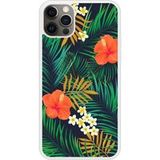 iPhone 12 Pro Tropical Bedrukt Siliconen Hoesje