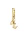 Pilgrim Hangers 'Symbols' goud / transparant
