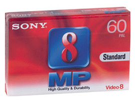 Sony 8mm video tape Standard