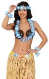 FIESTAS GUIRCA Hawaï-set, 4-delig, blauw