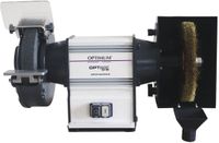 Combinatiespiegel Stürmer Maschinen GmbH Optigrind GU18B 230V Combinatie slijpmachine met borstel dia. 175 mm 2850 tpm 450 W 230V inclusief slijpsteen en borstel