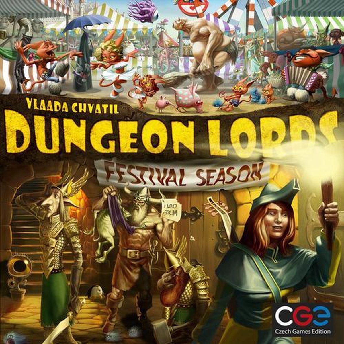 Czech Games Edition Dungeon Lords Festival Season - 8594156310141