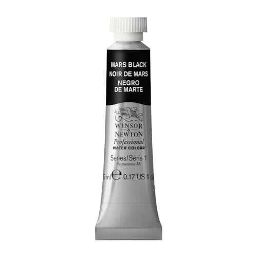 Winsor & Newton Professional Watercolor Paint - Mars Black - 5ml Tube