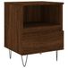 VidaXL Nachtkastje en Tafeltje voor naast het bed Eiken 400 x 350 x 500 mm (2 stuks)