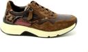 Gabor Rollingsoft Sneaker Veter Rits Bruin Leer/Suede Combi 0103.01.013
