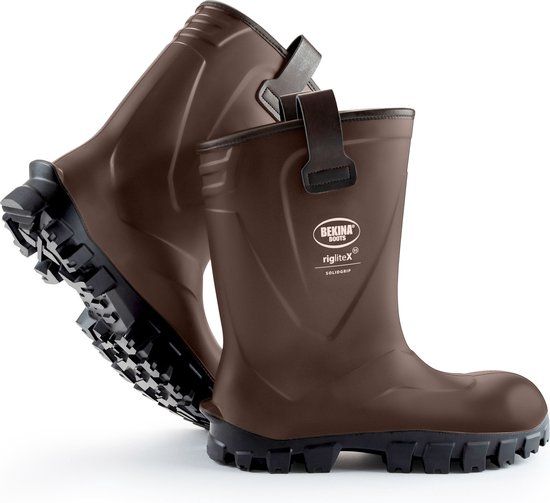 Bekina Riglite X Solidgrip S5 Veiligheidslaarzen - Bruin - Maat 44