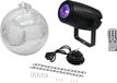 EUROLITE Discobal - Spiegelbol - Discobol 30cm with motor + LED PST-5 QCL Spot bk