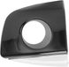 Dailygoods Poignée de porte extérieure - Noir Plastique - Avec serrure - 110mm PC Maat