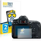 BROTECT - Screenprotector voor Canon EOS 6D Mark II - Folie Beschermfolie matte 2 Stuks