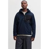 JACK & JONES softshell jas - donkerblauw
