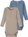 NAME IT NBMKAB 2P LS BODY NOOS Jongens Body - Troposphere Pure Cashmere