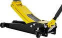Cric bas, capacité maximale 2 tonnes, cric de sol en acier pour voitures de course avec double piston et mécanisme de levage rapide, cric hydraulique robuste pour voitures de sport et berlines, plage de levage 75-505 mm