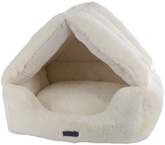 Nobby Huis Sora Beige Pluche Hond Tent 52 x 45 x 40 cm