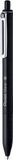 Pentel BX470-4 balpen IZee, drukmechanisme, metalen clip, 0,5 mm lijndikte, 4-delige set: zwart, rood, blauw, groen 12 Stuk zwart