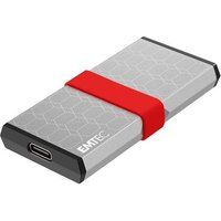 EMTEC X205 Mini - SSD - 256 GB - extern (draagbaar) - USB 3.2 Gen 2 (USB-C aansluiting)