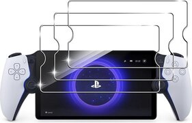 Effcotuo [2 stuks pantserfolie voor Sony PS5 PlayStation Portal/PS Portal beschermfolie voor pantserglas displaybeschermfolie 9H hardheid, displaybeschermfolie anti-kras, ultradun voor PlayStation