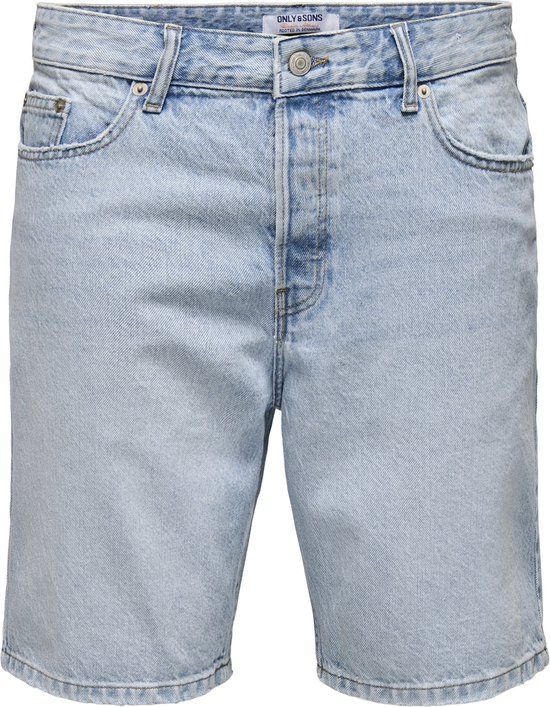 ONLY & SONS Denim shorts ONSEDGE Mid waist Straight fit Shorts