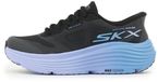 Skechers MAX CUSHIONING ENDEAVOUR HALLANDALE 129473-BKBL Dames Sneakers Zwart
