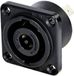 Neutrik NLT8MPXX-BAG Connecteur de haut-parleur, montage sur bride, contacts droits Nombre de pôles : 8 Noir 1 pièce(s)