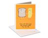 American Greetings You're the Best Thank You Brood en boter jubileum kaart