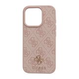 GUESS Apple iPhone 16 Pro Backcover hoesje Roze