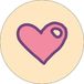 Bonateks Ronde digitaal bedrukte muismat