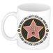 Bellatio Decorations Naam mok Stef - wit - Most Brilliant - keramiek - 300 ml - collega beker - cadeau