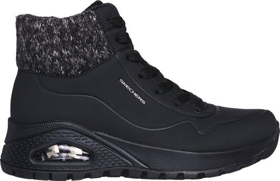 Skechers Uno Rugged Dames Sneakers - Zwart