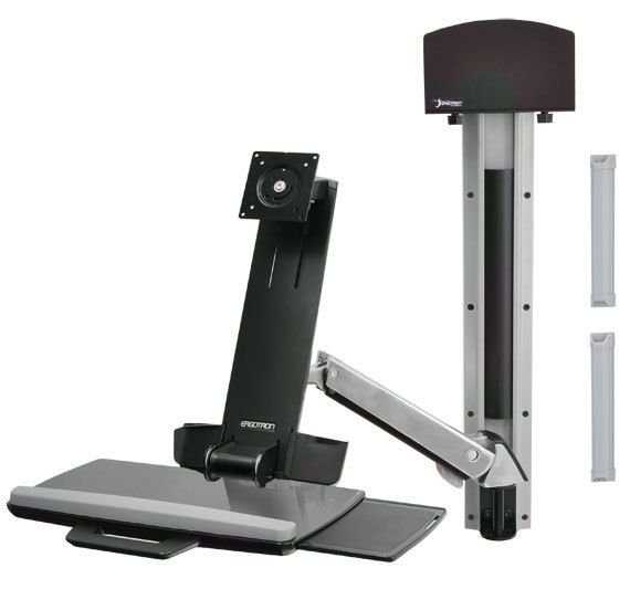 Ergotron StyleView Sit-Stand Combo System - 45-273-026