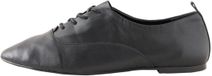 Next - Dames - Forever Comfort® leren jazz-schoenen met veters - Zwart