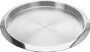 Excellent Houseware Dienblad Astoria Hoogglans Geborsteld RVS Rond 35 cm