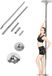 Tige de Pole Dance - Spin Pole - Diamètre 4,5 cm - Longueur réglable - Amovible et portable - Inox - Convient pour un usage professionnel