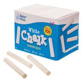 Baker Ross FX912 Wit krijt Bumper Pack - doos van 100, krijt knutselspullen voor kinderen